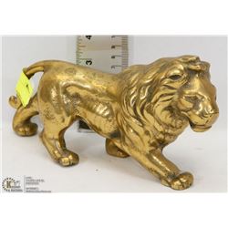 VINTAGE BRASS LION.