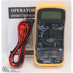 NEW DIGITAL MULTIMETER WITH LEADS