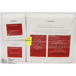 BUNDLE OF KORRES SKIN PRODUCTS