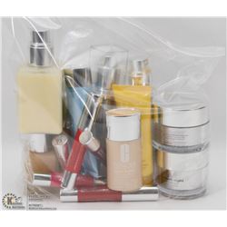 BAG OF ASSORTED MAKEUP