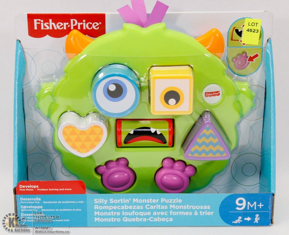 fisher price monster puzzle