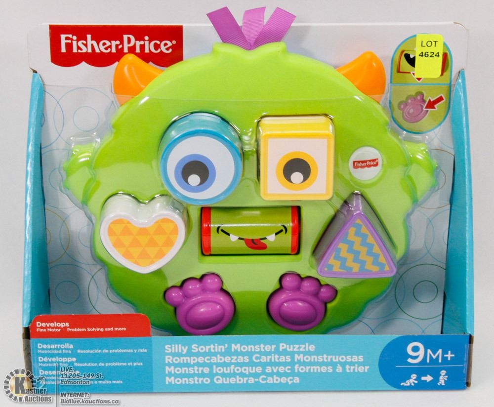 fisher price monster puzzle