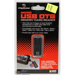 MICRO USB OTG MEMORY CARD READER