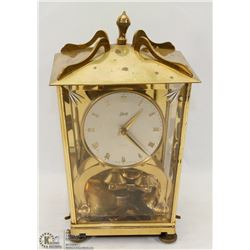 VINTAGE ANNIVERSARY BRASS CLOCK