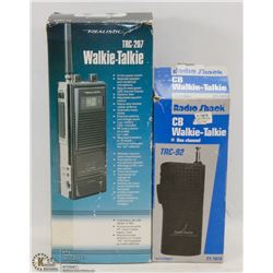 VINTAGE SET OF 2 RADIO SHACK