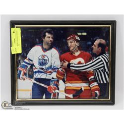 DAVE SEMENKO FRAMED SIGNED AUTOGRAPH