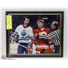 Image 1 : DAVE SEMENKO FRAMED SIGNED AUTOGRAPH