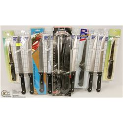LOT OF ASSORTED KNIVES