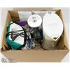 Image 1 : BOX OF ELECTRICAL APPLIANCES