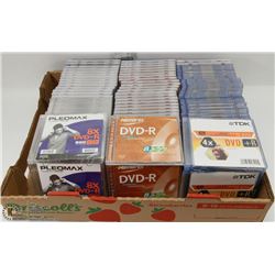 FLAT OF BLANK DVD+R