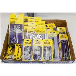 FLAT OF MULTI WRENCHES, CAN OPENERS, AND MORE