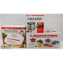 SET OF 3 NEW ITEMS LAGOSTINA