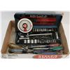 Image 1 : FLAT OF SOCKETS,SCREWDRIVERS & MAGNETIC PROTRACTOR