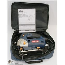 RYOBI ORBITAL LASER GUIDED JIG SAW  W/ CASE