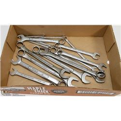 FLAT OF METRIC COMBINATION WRENCHES