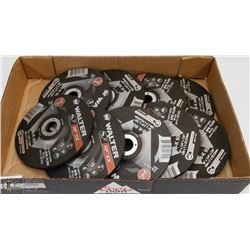 9 NEW WALTER HP XX STEEL CUTTING WHEELS