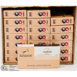 CASE OF DUNE VAPOR NICOTINE FREE REFILLS
