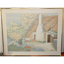 60"X48" CANVAS "FARM HOUSE" PICTURE