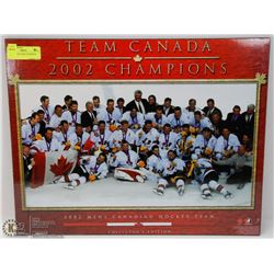 TEAM CANADA 2002 CHAMPIONS PICTURE