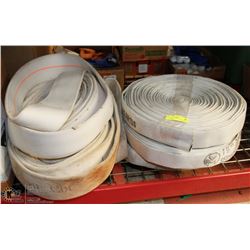 LARGE LOT OF FIRE HOSES