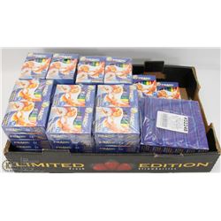 FLAT WITH 77 BOXES OF CRAYONS