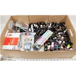 150 + NAIL POLISHES, INCLUDING LONDON BUTTER, OPI