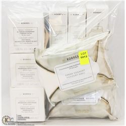 BAG OF KORRES MOISTURIZERS, MAKEUP REMOVER WIPES