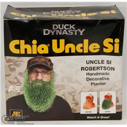 NEW IN BOX DUCK DYNASTY UNCLE SI CHIA PLANTER
