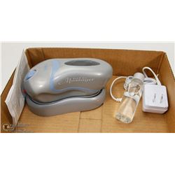 FLAT W/NEW WAHL RECHARGEABLE WARM OIL