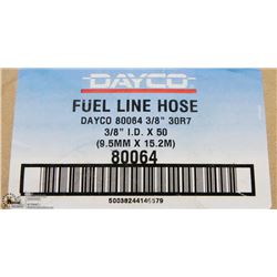 NEW CASE OF 3/8" X50' FUEL LINE HOSE