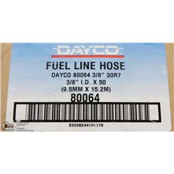 NEW CASE OF 3/8" X50' FUEL LINE HOSE