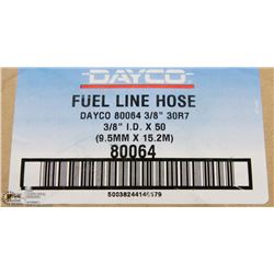 NEW CASE OF 3/8" X50' FUEL LINE HOSE
