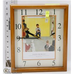 "WAITING FOR THE VET" NORMAN ROCKWELL