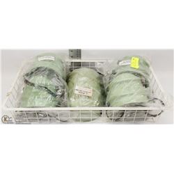 FLAT OF 5 SLIP ON STEEL TOES.