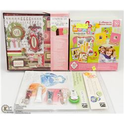 SET OF 3 SEALED KRAFT ITEMS