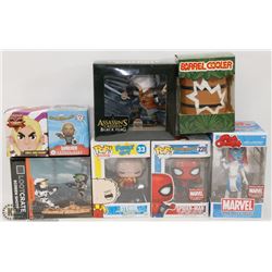 LOT OF ASSORTED POP FIGURES NEW IN BOX
