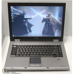 TOSHIBA TECRA WIN 7 LAPTOP W/ MS OFFICE/KODI