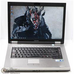 TOSHIBA SATELLITE PRO WIN 7 LAPTOP W/ MS OFFICE