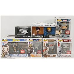 LOT OF ASSORTED POP FIGURES NEW IN BOX