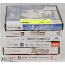LOT OF NINTENDO DS GAMES
