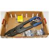Image 1 : BOX W/DOUBLE PEX CRIMPER TOOL 1/2" AND