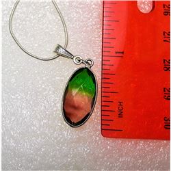 13 - WATERMELON TOURMALINE OVAL