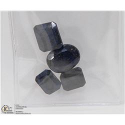 #124-NATURAL BLUE SAPPHIRE GEMSTONE  66.5CT