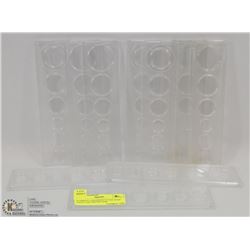 10 EMPTY CANADIAN 6 COIN SNAP LOCK COIN PROTECTOR