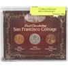 Image 1 : 3PC LAST CIRCULATING SAN FRANCISCO COINAGE SET.