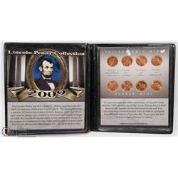 2009 LINCOLN 8PC PENNY COLLECTION.