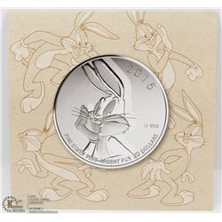 2015 CANADIAN FINE SILVER $20 COIN (BUGS BUNNY)