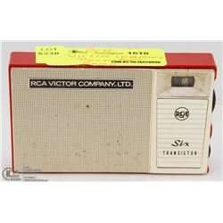 RCA VICTOR COMPANY TRANSISTOR RADIO