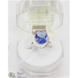 #52-TANZANITE GEMSTONE RING