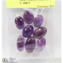 #160-NATURAL PURPLE AMETHYST GEMSTONE  108CT
